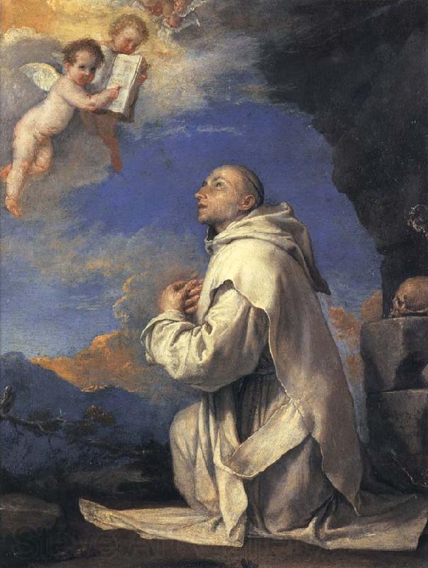 Jusepe de Ribera Vision fo St.Bruno Spain oil painting art